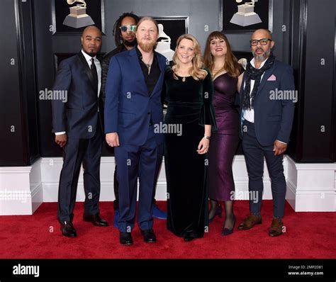 The Tedeschi Trucks Band Arrive At The 60th Annual Grammy Awards At Madison Square Garden On