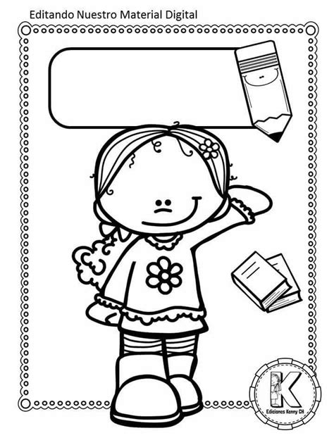 Portadas Para Materias De Primaria Para Colorear Pin De Claudia