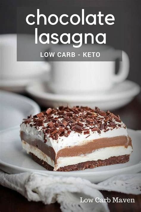 Here are three options to try from www.betterhealthkare.com. Chocolate lasagna, also called chocolate lush, is a delicious layered chocolate dessert. This l ...