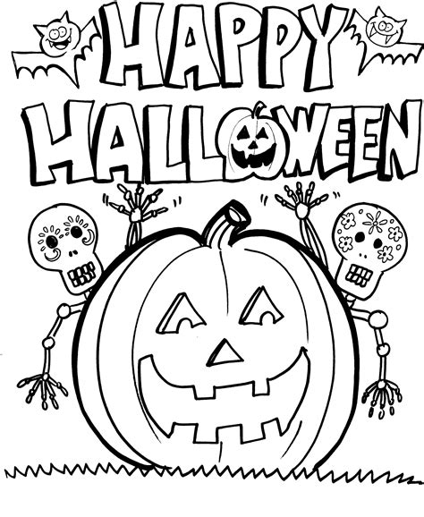Coloriage Halloween. 120 nouvelles images pour une impression gratuite