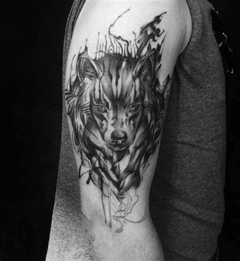 The 85 Best Wolf Tattoos For Men Improb Wolf Tattoos Wolf Tattoos Men Wolf Tattoo Design