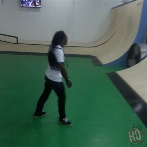 Soulja Boy And Mike Go Skating And Bowling At Lil Waynes Crib Pictures