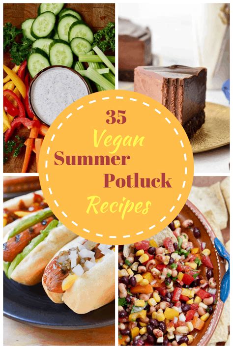Vegan Potluck Recipes Summer Flourless Journal Efecto