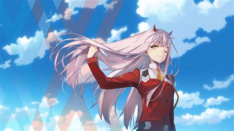 1920 x 1080 jpeg 1572 кб. Zero Two Hd Wallpaper - Darling In The Franxx (#1060673) - HD Wallpaper & Backgrounds Download