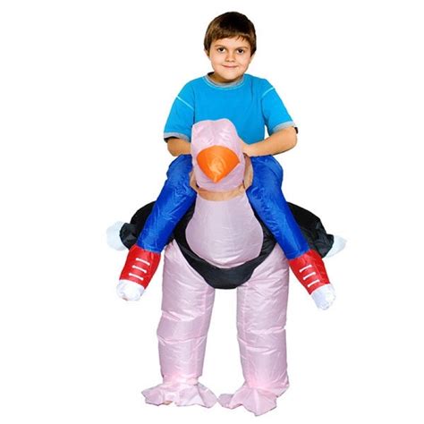 Kids Inflatable Ostrich Costume Halloween Children Cosplay Christmas