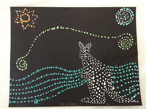 Kathys Art Project Ideas Aboriginal Dot Art Lesson