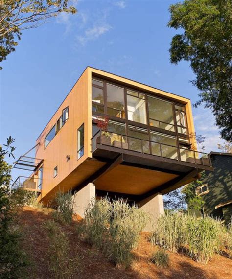 80 Best Steep Slope Houses Images On Pinterest Modern Contemporary