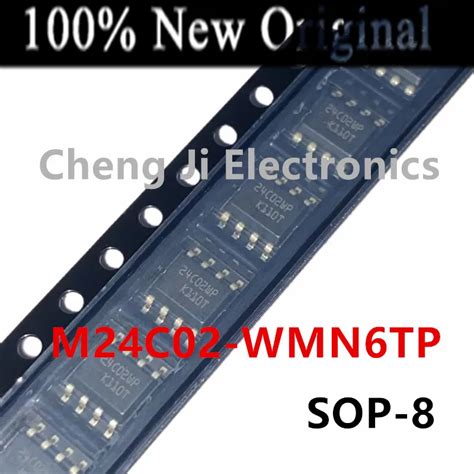 10PCS Lot M24C01 WMN6TP 24C01WP M24C02 WMN6TP 24C02WP M24C04 WMN6TP