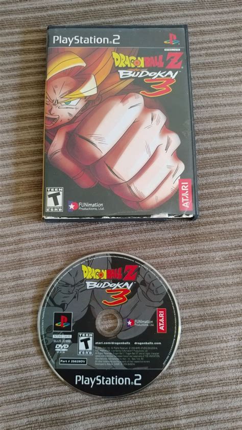 Budokai, released as dragon ball z (ドラゴンボールz, doragon bōru zetto) in japan, is a fighting game released for the playstation 2 on november 2, 2002, in europe and on december 3, 2002, in north america, and for the nintendo gamecube on october 28, 2003, in north america and on november 14, 2003, in europe. Check out my PS2 Dragon Ball Z Budokai 3 Video Game ! used ...