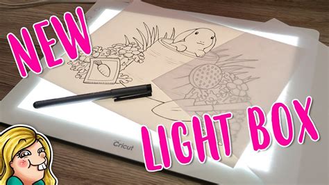 FANCY NEW LIGHTBOX! Cricut BrightPad - YouTube