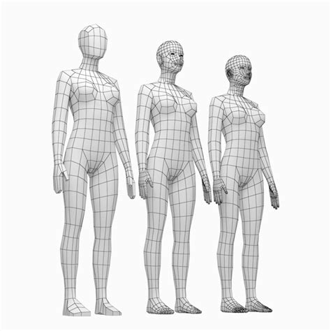 The human being is endowed with good eyesight. Human female body natural 3D - TurboSquid 1368389