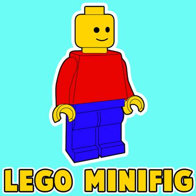 So easy please leave a like! How to Draw a Lego Minifigure with Easy Step by Step ...