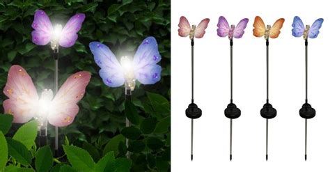 Led Solar Powered Butterfly Light Save 73 Off And More