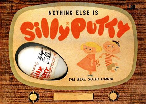 Silly Putty Wonder Toy Of The 20th Century 1951 Click Americana