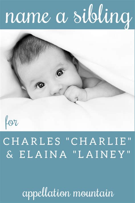 Name Help Charlie Lainey And Appellation Mountain