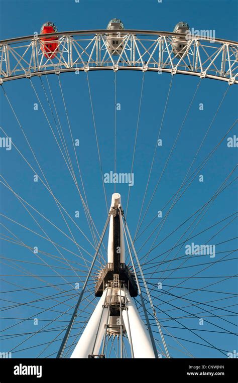 The London Eye Millennium Wheel Stock Photo Alamy