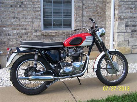 Buy 1965 Vintage Triumph Trophy Motorcycle model TR6 on ...