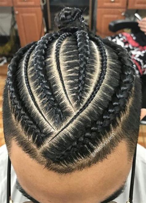 Both men and women wear cornrows and sometimes decorated with beads depending on the region of the world. Pin by Bercha François on Look Book | Mens braids ...
