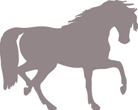 American Quarter Horse Silhouette Equestrian Clip Art Silhouette Png
