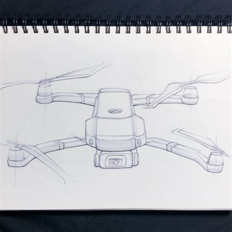 How To Draw Drone Step By Step Very Easy Vlrengbr