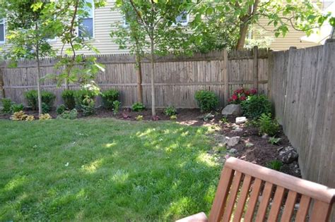 The wooden section of outer wall is actually the outer section of a central volume that creates an enlarged open space bisecting the home interior. Innovative Corner Landscaping Ideas Backyard Corner ...