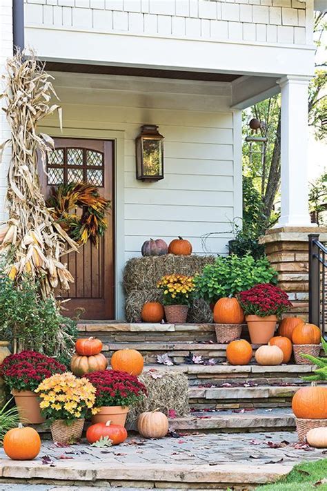 Porches And Pumpkins Fall Home Decor