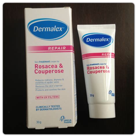 Dermalex Rosacea Skin Treatment Cream Lilinha Angels World Uk