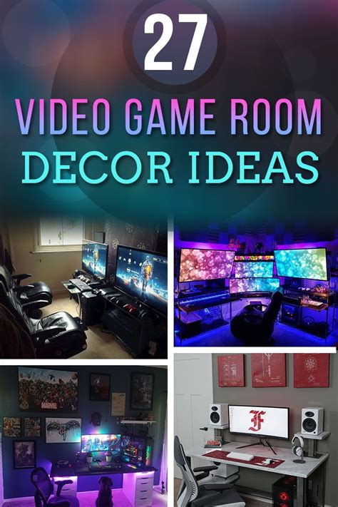 27 Video Game Room Ideas To Build Your Own Gaming Battlestation At Home