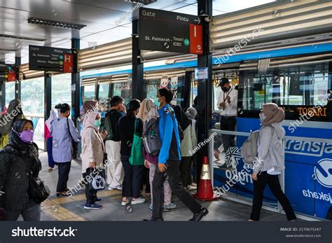 Jakarta Indonesia June 2022 The Situation Stock Photo 2170675247