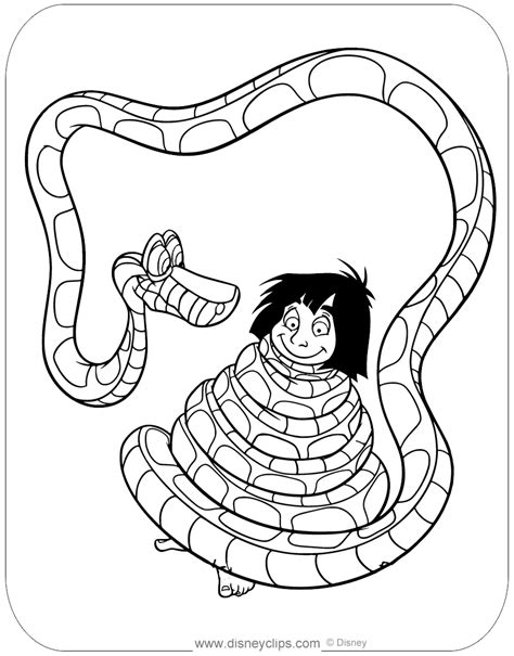 The Jungle Book Coloring Pages | Disneyclips.com