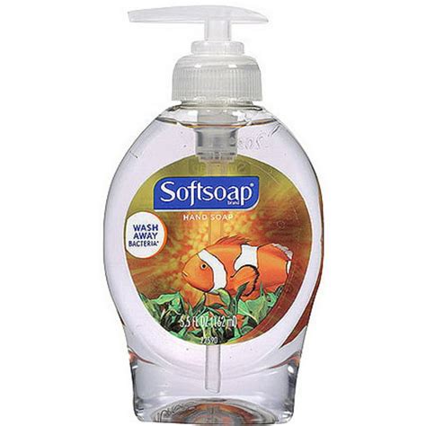 4 Pack Softsoap Liquid Hand Soap Aquarium Series 550 Oz Walmart