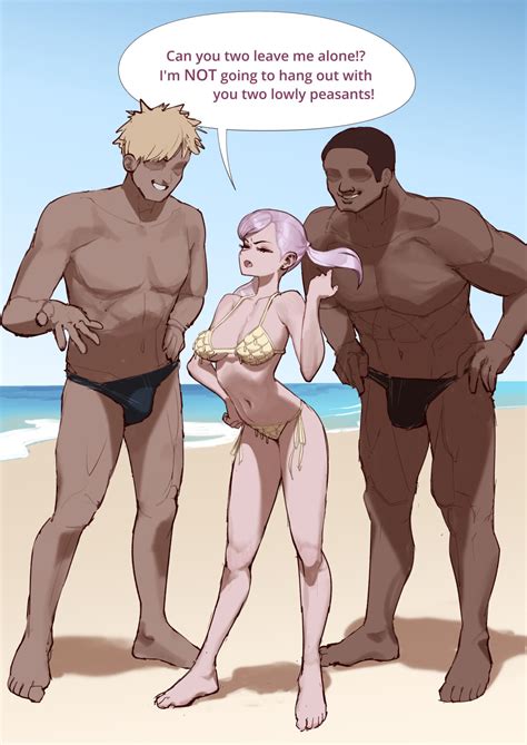 Noelle Silva At The Beach Wjs Comics Army