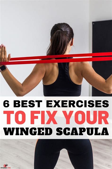 Best Exercises To Fix Your Winged Scapula Artofit