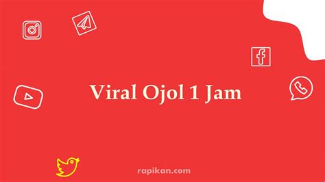 Viral Ojol 1 Jam Di Twitter And Tiktok Ini Link Full Yang Asli