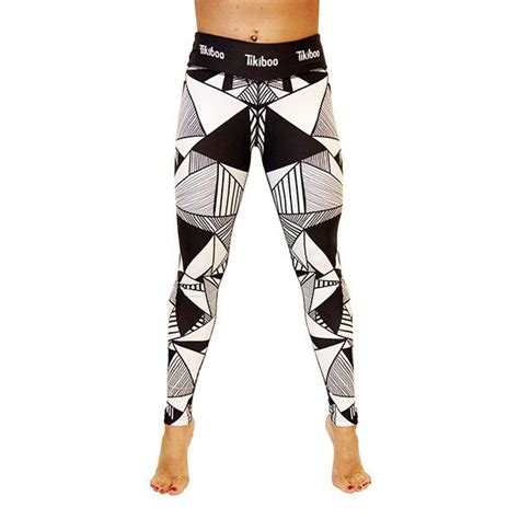 Download Tikiboo Crystal Maze Monochrome Pants - Front View | Sport ...