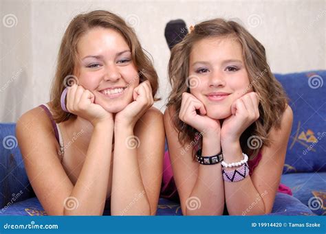 Teen Girls Having Fun Stock Photo Image 19914420