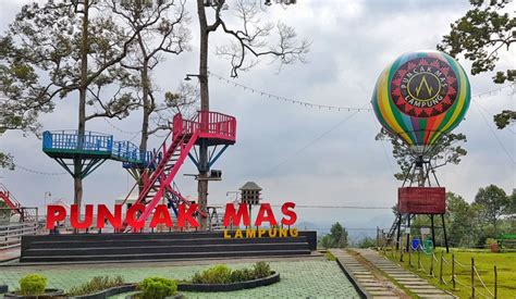 Liburan Asik Liburan Menarik Di Puncak Mas Sukadanaham Lampung