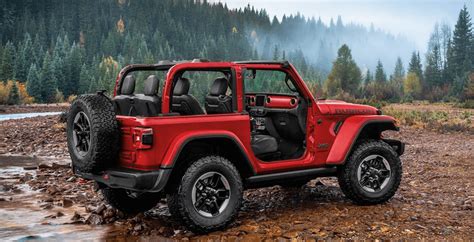 Here's a sample of exterior features that'll make your wrangler look sharp 2020 Jeep Wrangler red