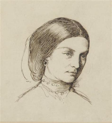 William Holman Hunt Portrait Of A Lady Mutualart