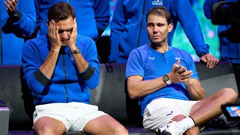 Roger Federer Fights Back Tears As He Plays Final Match Of His