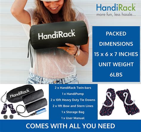 Handirack The Original Universal Inflatable Roof Rack Easy To Haul