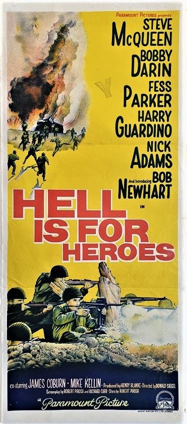 Hell Is For Heroes The Film Poster Gallery
