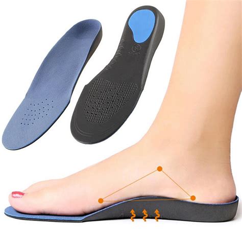 Buy Adult Flat Foot Arch Support Orthotics Fallen Arches Insoles Foot