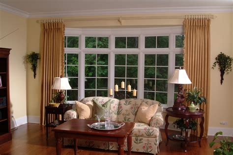 Perfect Curtain Rods For Bay Windows Homesfeed