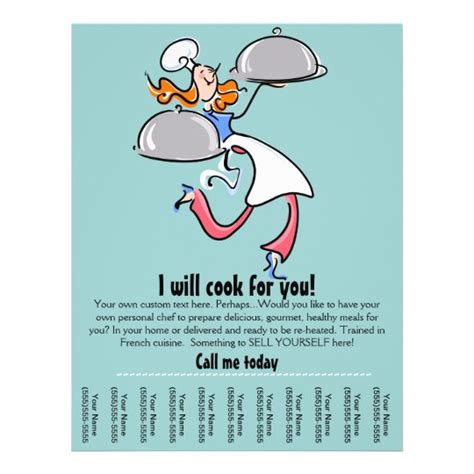 Catering Or Personal Chef Promo Flyer