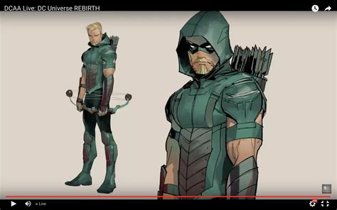 Comic Book Stuff Green Arrows Dc Rebirth Look Is Straight Out Of The
