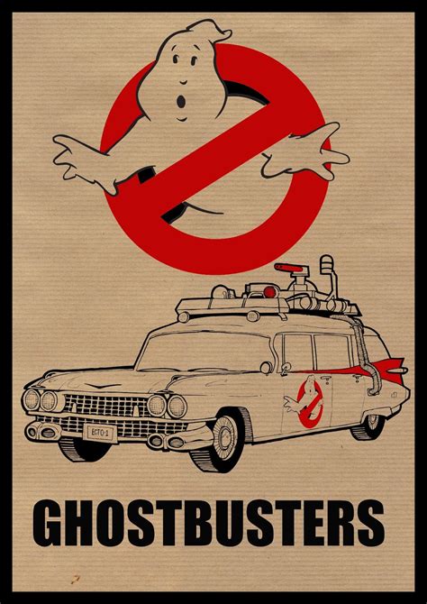 Ghostbusters Retroposter Vintage Posters Kunst Posters