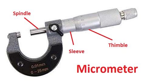 Micrometer Screw Gauge Mechanical Measuring