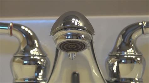 But if you frequently see puddling water on the sink deck around the faucets, you may have a leak in this area. Fixing a Leaking Moen Bathroom Faucet - YouTube