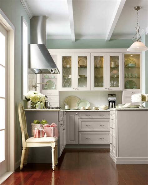 The lifestyle entrepreneur and cookbook author the cupboards were all, kind of a happy, creamy yellow, and it just was not the kitchen i wanted. Martha Stewart Living Kitchen Designs from The Home Depot ...